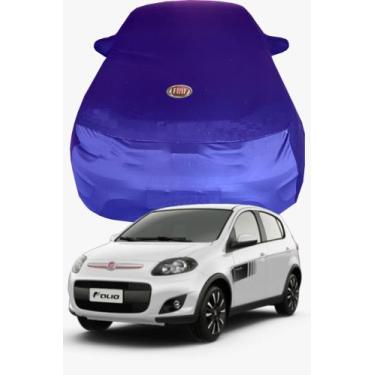 Imagem de Capa de Carro Fiat Palio Tecido  Lycra Premium - Cadilhe Capas, Azul R