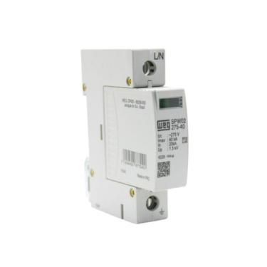Imagem de Protetor de Surto Monopolar DPS SPW02-275-40 275V 40Ka Weg
