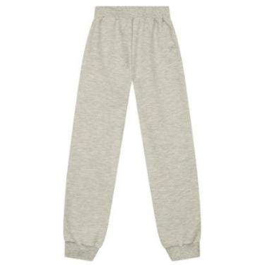 Imagem de Calça jogger infantil menina em moletinho Brandili-Feminino
