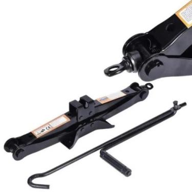 Imagem de Macaco de carro hidraulico mecanico 1 ton tipo joelho jacare 1 tonelad