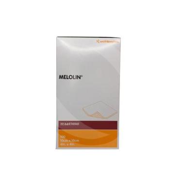 Imagem de Curativo Melolin 10cm x 10cm Smith Nephew, 50 Unidades