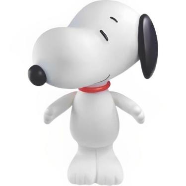 Imagem de Boneco Vinil Snoopy Articulado 3073 - Lider Brinquedos - Líder Brinque