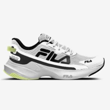 Imagem de Tênis Fila Recovery - Masculino - - 40 BR - BrancoPretoVerdeLimao, 40 