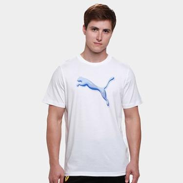 Imagem de Camiseta Puma Graphic Cat Logo Masculina-Masculino