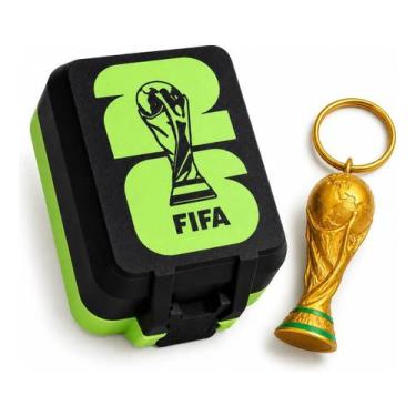 Imagem de Caixa Porta Figurinha Album Copa Do Mundo 2026 Suporta 200 - TOP 3D PR