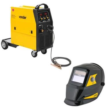 Imagem de Kit Máquina para Solda Multiprocessos MMP 252 com Máscara para Solda M