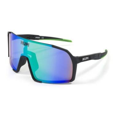 Imagem de Óculos de sol ciclismo hupi andez preto e verde