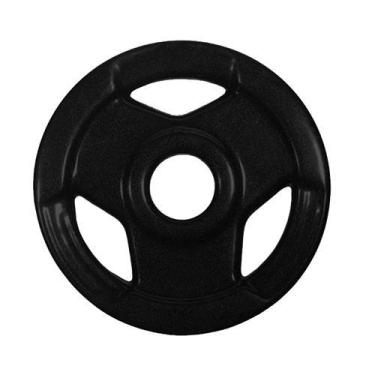 Imagem de Anilha Sport Olímpica Emborrachada 3kg - Rythmoon, Preto