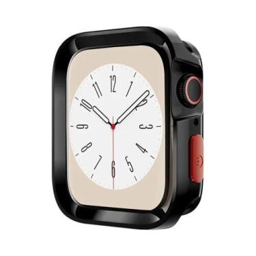 Imagem de Capa De Silicone Macia Para Apple Watch Series 7 6 5 4 3 2 1, Capa De 