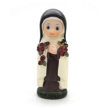 Imagem de Imagem Santa Terezinha Infantil Importada Resina 8 cm - Amém Decoração