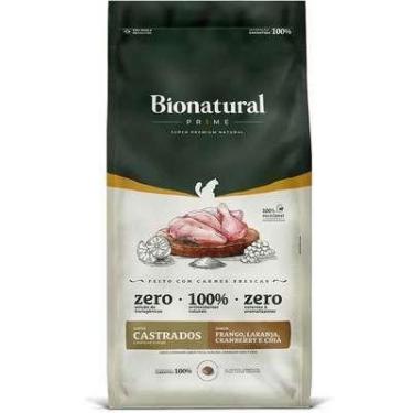 Imagem de Ração Seca Bionatural Prime Frango para Gatos Castrados 7,5kg - Specia