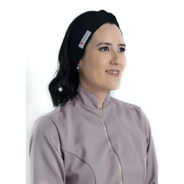 Imagem de Faixa de Cabeça - Nihon Medical, Preto, Único