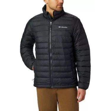 Imagem de Jaqueta Columbia Powder Lite Preta Masculina, GG, Preto