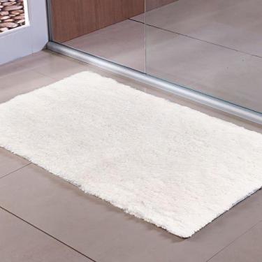 Imagem de Tapete Banheiro Edinburgo 0,45x 0,65 - Niazitex, BRANCO