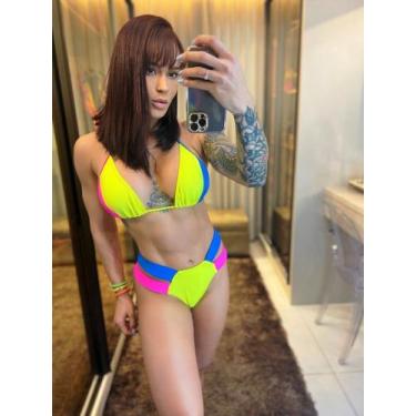 Imagem de Biquíni Paola amarelo - Verão caliente , GG