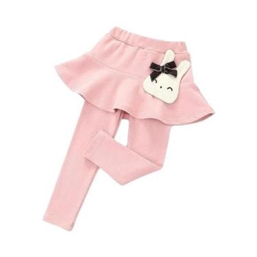 Imagem de Saia De Renda Para Meninas Com Leggings, Calças Slim De Primavera E Ou