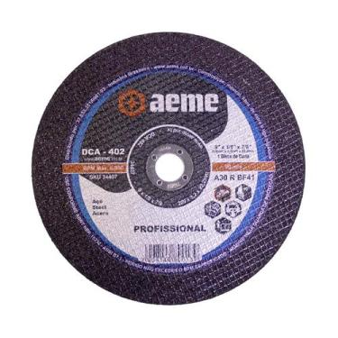 Imagem de Disco Corte Aeme Aço DCA 402 9X1/8X7/8 2T (229X3.2X22.2) Aeme