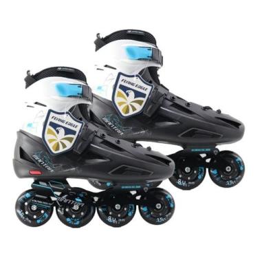 Imagem de Patins Flying Eagle F1s 76-80mm/85a Preto Tam 41/42 A14317, Preto