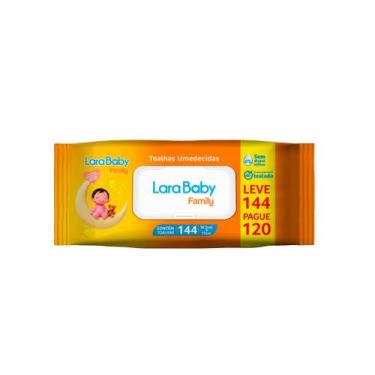 Imagem de Toalha Umedecida Lara Baby Family Leve 144 Pague 120