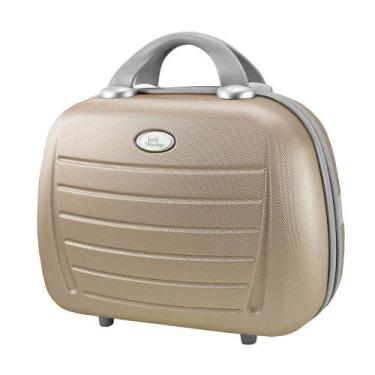 Imagem de Frasqueira de Viagem Maleta Necessaire Rígida ABS Grande de Mão Bordo 