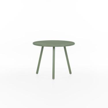 Imagem de Mesa de centro Liam Baixa 50 cm x 40 cm Verde - Casavee RPC, Verde