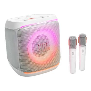 Imagem de Caixa de Som Partybox JBL Encore 2 Branca C/ 2 Microfones