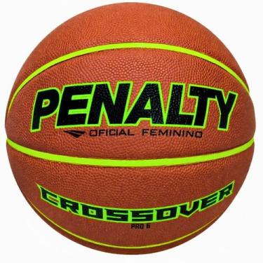 Imagem de Bola de Basquete Oficial Feminina Penalty Crossover Pro 6 em Microfibr