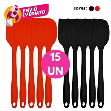 Imagem de Espátula Pão Duro Silicone Utensílio Cozinha Raspadora Massas Bolos Co