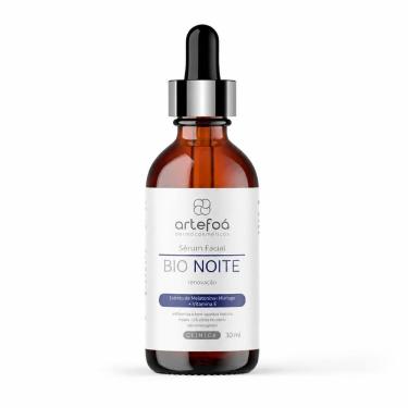 Imagem de Sérum Facial Bio Noite Vitamina e Uso Noturno Antioxidante Detoxificante Transparente 30ML