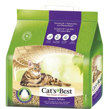 Imagem de Granulado Ecológico Cat's Best Smart Pellets para Gatos - 2,5 Kg