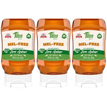 Imagem de Kit 3 Mel Vegano Zero Açúcar Mel-Free Mrs Taste 280g