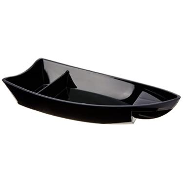 Imagem de Barco para Sushi, 13,9x13,9x6,3cm, Preto, Coza