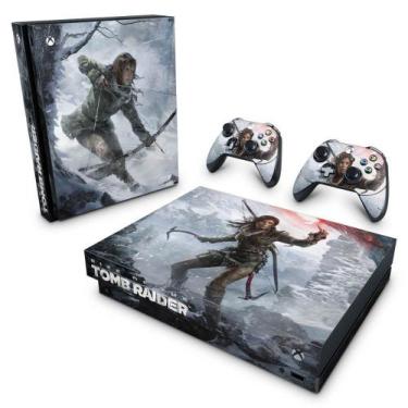 Imagem de Adesivo Compatível Xbox One X Skin - Rise Of The Tomb Raider - Pop Art