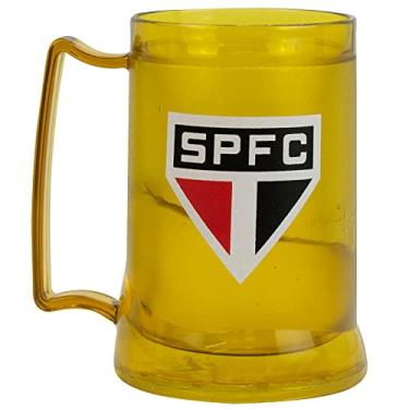 Imagem de Caneca Amarela Gel Isolante Térmico 400ml - SPFC