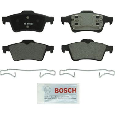 Imagem de Bosch BP973 QuietCast Premium Semi-Metallic Disc Brake Pad Set para Mazda: 2004-2009 3; Saab: 2003 9-3; Volvo: 2005 S40, 2005-2006 V50; Traseira