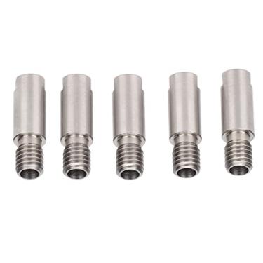Imagem de Tubo de moagem de água fria, garganta de aço inoxidável de aço inoxidável 5 peças portátil para impressora 3d para loja de impressão