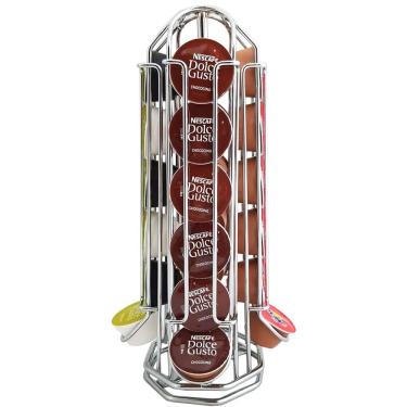 Imagem de Suporte Giratório Porta 24 Cápsulas Cafe Dolce Gusto Cápsula