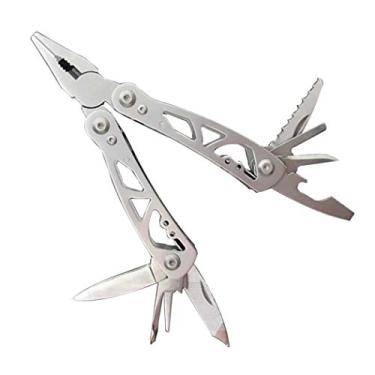 Imagem de Alicate multiferramentas – Kit de alicates multiuso para canivete, abridor de garrafa, chave de fenda, serra – perfeito para atividades ao ar livre, sobrevivência, acampamento, pesca, caminhadas