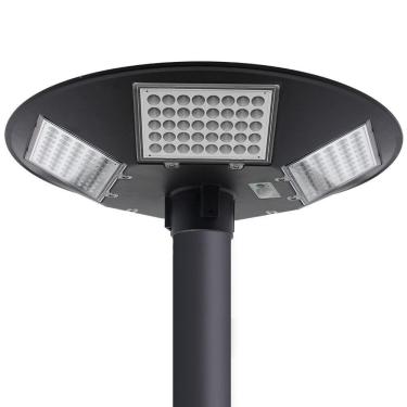 Imagem de Luminaria Solar Ovni 360 graus 400w Gigante Placa led Sensor Ilumina Holofote Jardim Casa Proteçao