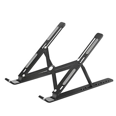 Imagem de Suporte portátil de alumínio dobrável para notebook base para laptop Maxbook Pro suporte ajustável acessórios para computador