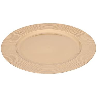 Imagem de Mimo Style Disco Sousplat, Dourado, 33 x 33 cm