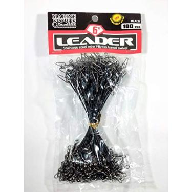 Imagem de Chicote Leader Castor Encastoado Empate N. 6 Black 100un
