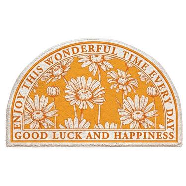 Imagem de SHENGANG Tapete de banheiro Microfibra Banheira Piso Lateral Antiderrapante Tapetes de entrada de banheiro Tapetes para animais de estimação Capacho para chuveiro, 17,40x60cm