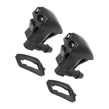 Imagem de A ABSOPRO Bocal de lavadora de janela de para-brisa 85381-44010 com jato de pulverização de bocal do limpador de vedação para Toyota Corolla 2003-2008 2 peças