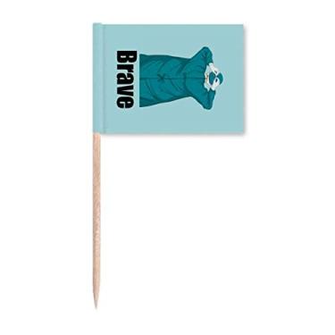 Imagem de Doctor Stay Home Save Valor Palito de Dentes Marcadores Decoração de Festa