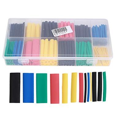 Imagem de Variedade de tubo termorretrátil, 45mm comprimento 5 cores tubo termorretrátil plástico com caixa de armazenamento para carro modelo rc para drone