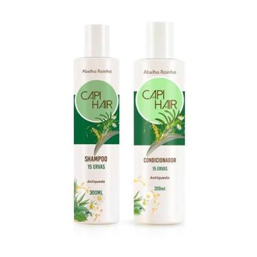 Imagem de Kit Capi Hair Shampoo + Condicionador 15 Ervas Abelha Rainha