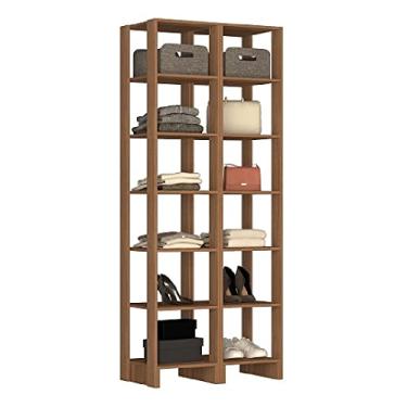 Imagem de Guarda Roupa Closet 12 Prateleiras Yes EY104.104 Montana Nova Mobile