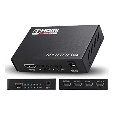 Imagem de Distribuidor Sinal Splitter 1x4 HDMI Full Hd 1080p 3d Ver 1.4
