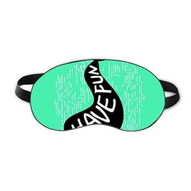 Imagem de Black Seal Animal Outline Protetor de olhos para dormir natural macio para a noite